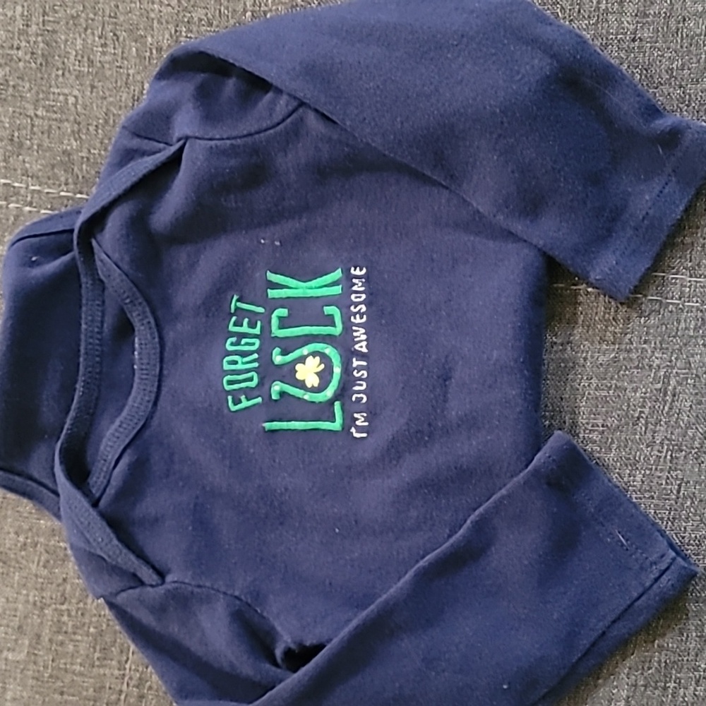 St. Patrick's onsie